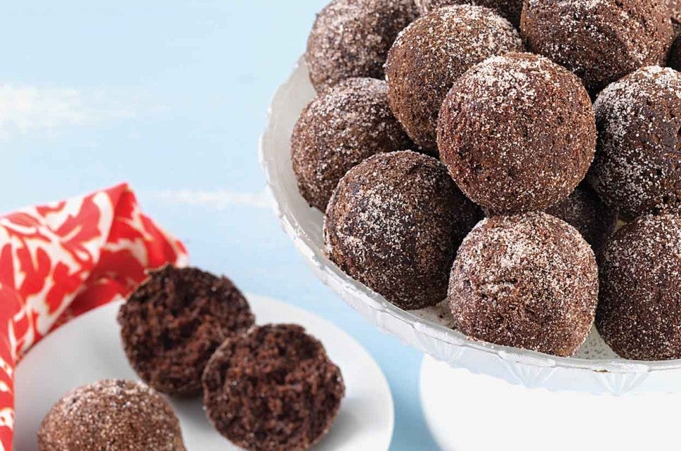 Chocolate Cake Doughnut Holes