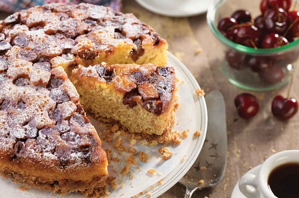 Cranberry Upside Down Coffee Cake - Simple, Sassy and Scrumptious