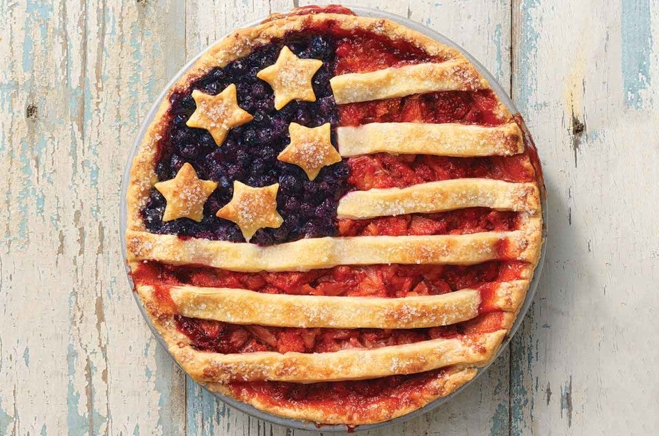 american flag apple pie