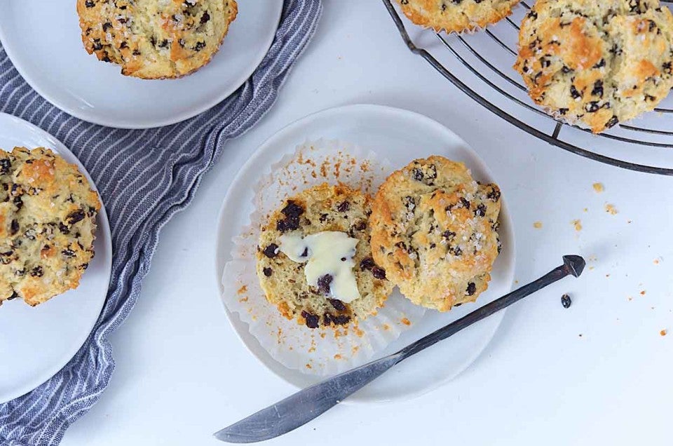 Gluten-Free Irish Soda Bread Muffins