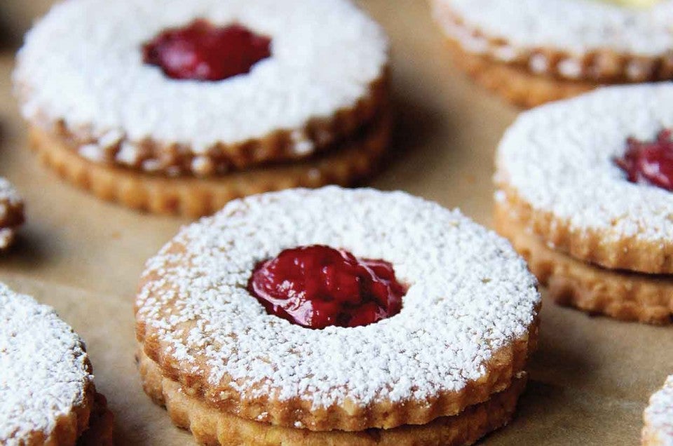 linzer torte cookies recipe