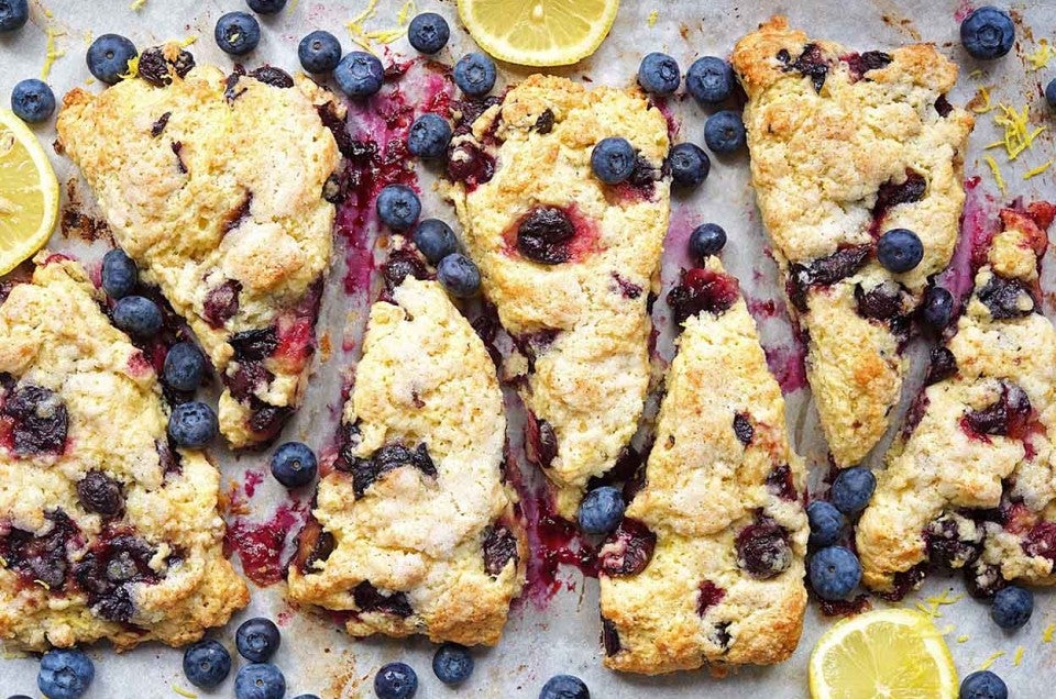 Fresh Blueberry Scones