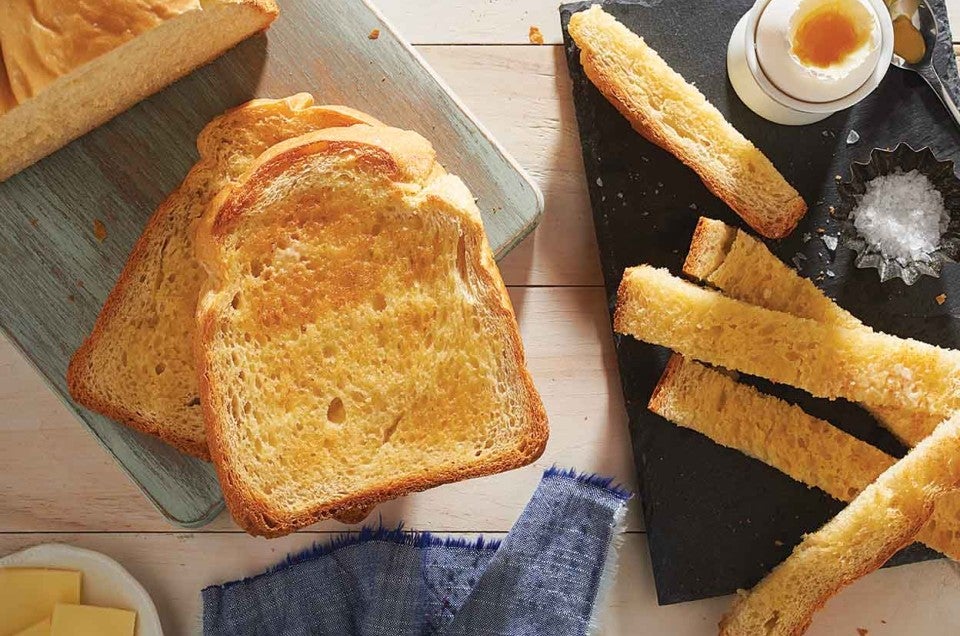 White Breakfast Bread Recipe