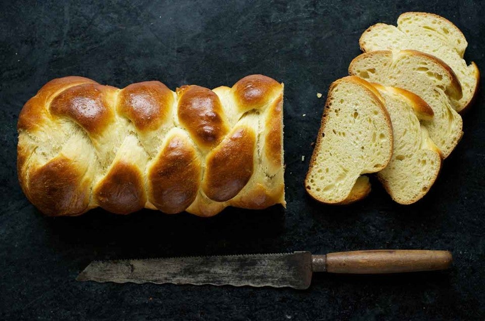 Eight Strand Plaited Loaf - The Baking Explorer