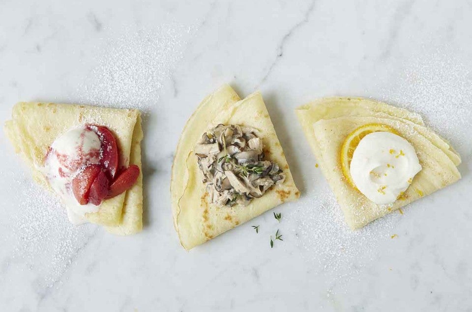 Parisian Street Vendor Crêpes