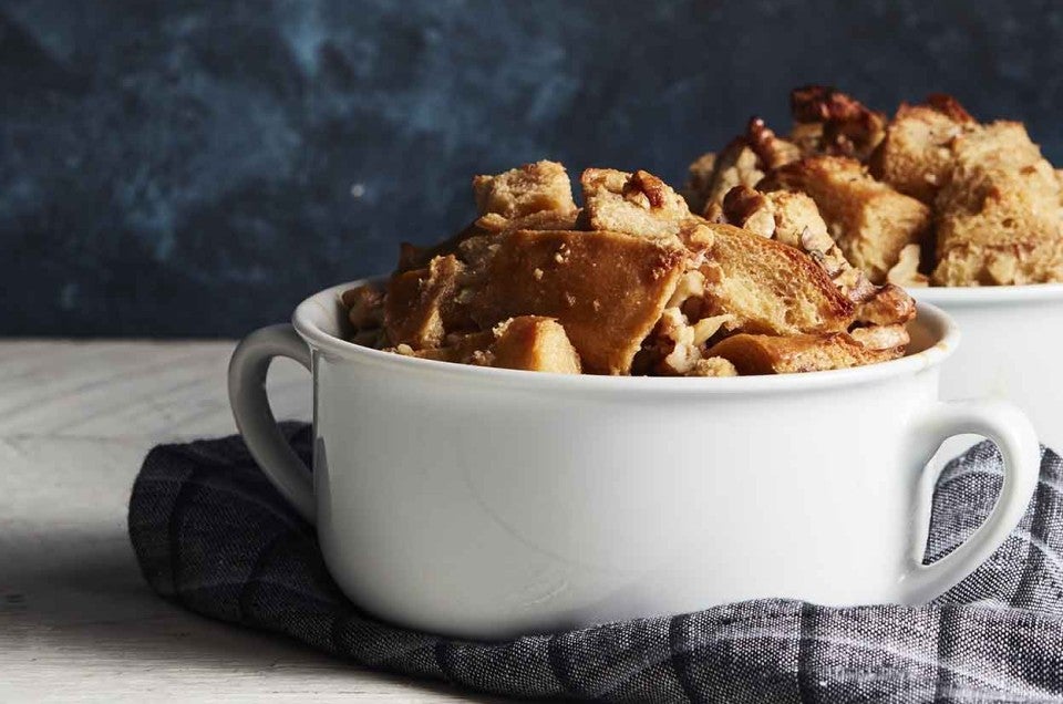 Maple Walnut Bread Pudding