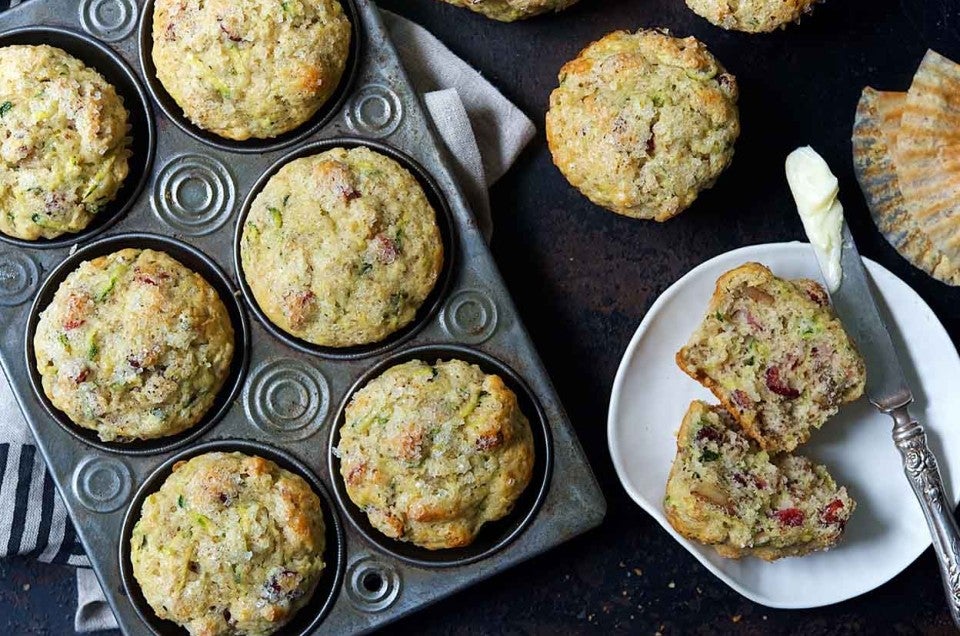 Zucchini Lemon Muffins