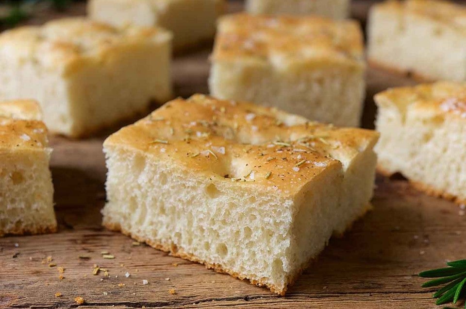 Blitz Bread: No-Fuss Focaccia - select to zoom