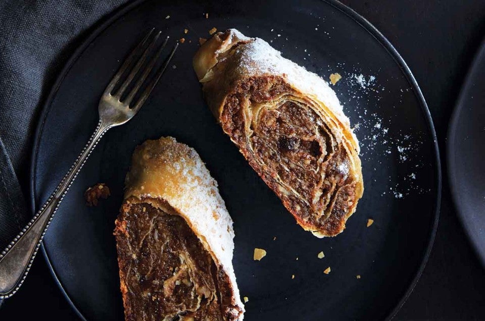 Cinnamon-Walnut Strudel