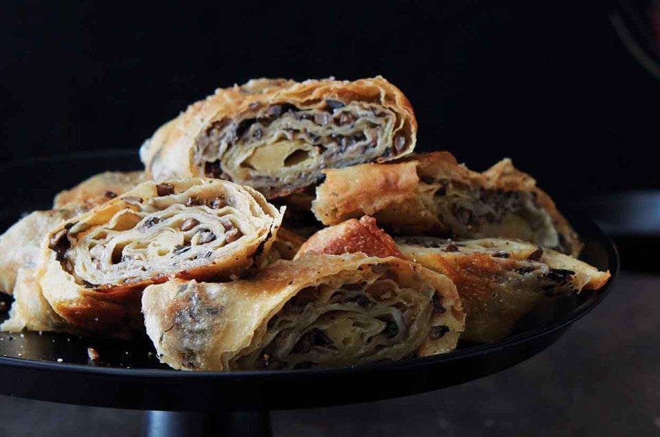 Mushroom Strudel