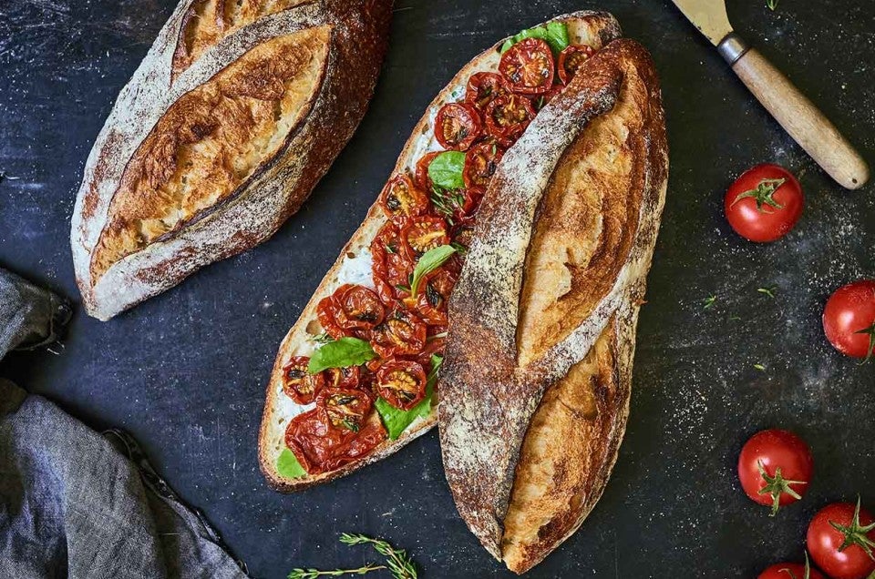 Extra-Tangy Sourdough Bread - select to zoom