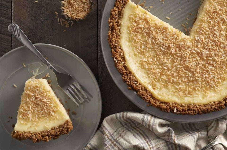 Easy Coconut Cheesecake