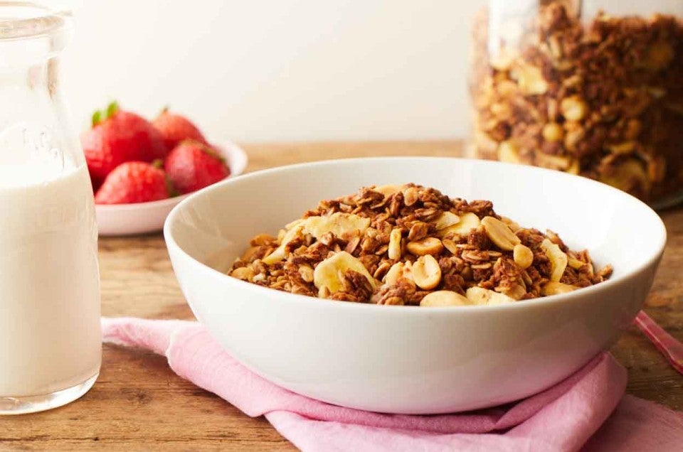 Peanut Butter and Banana Granola