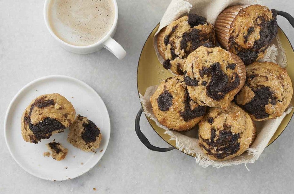 Malted Banana Muffins