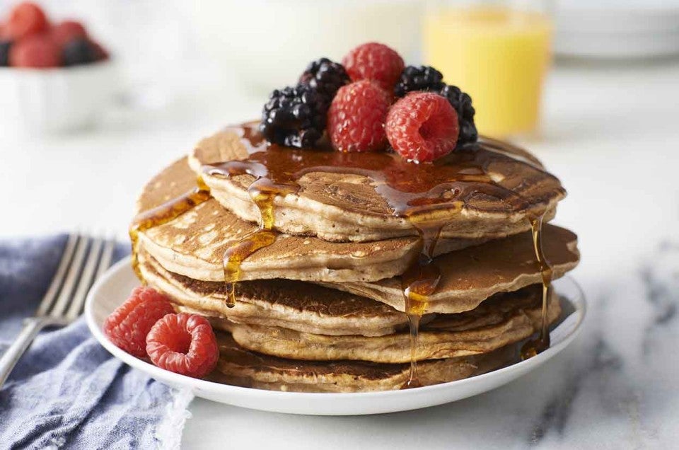 Whole Grain Pancakes Recipe | King Arthur Baking