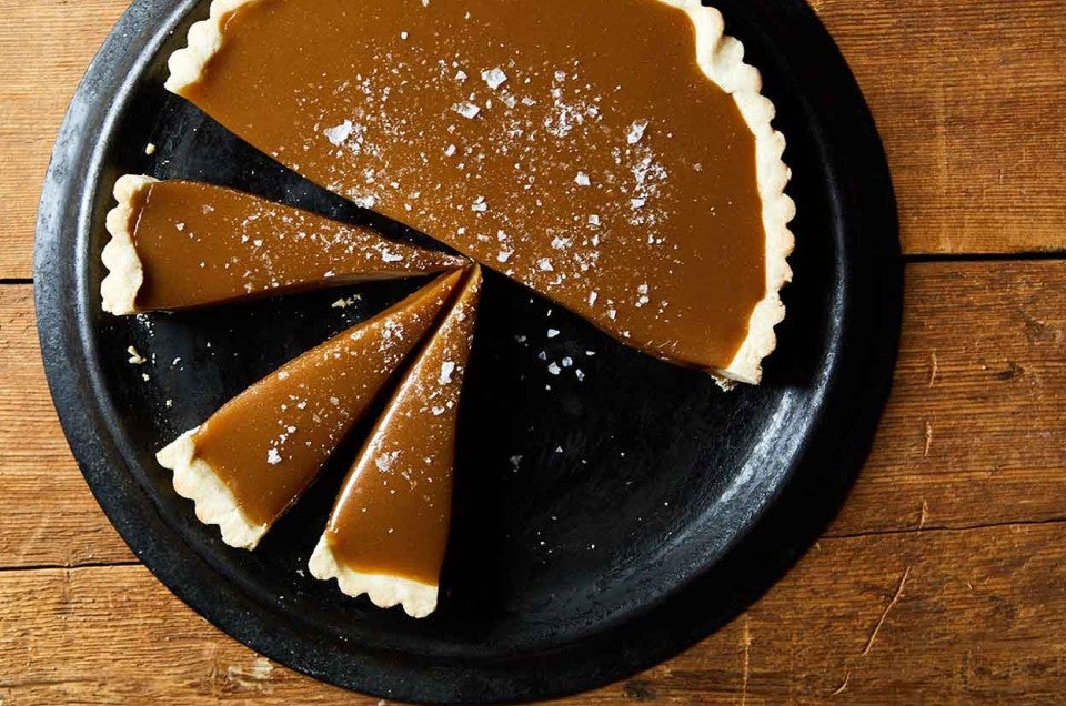 Milk Stout Caramel Tart