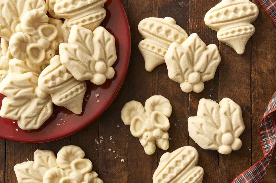 Almond Stamped Cookies - Nordic Ware