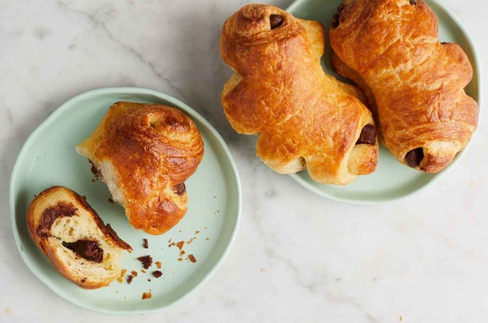 Tahini Chocolate Bear Claws