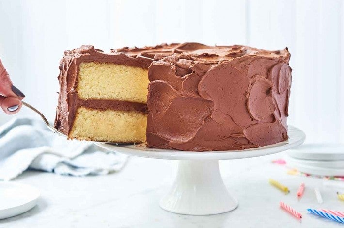 Best Sugar-Free Birthday Cake Recipe (Keto Friendly) - Thinlicious
