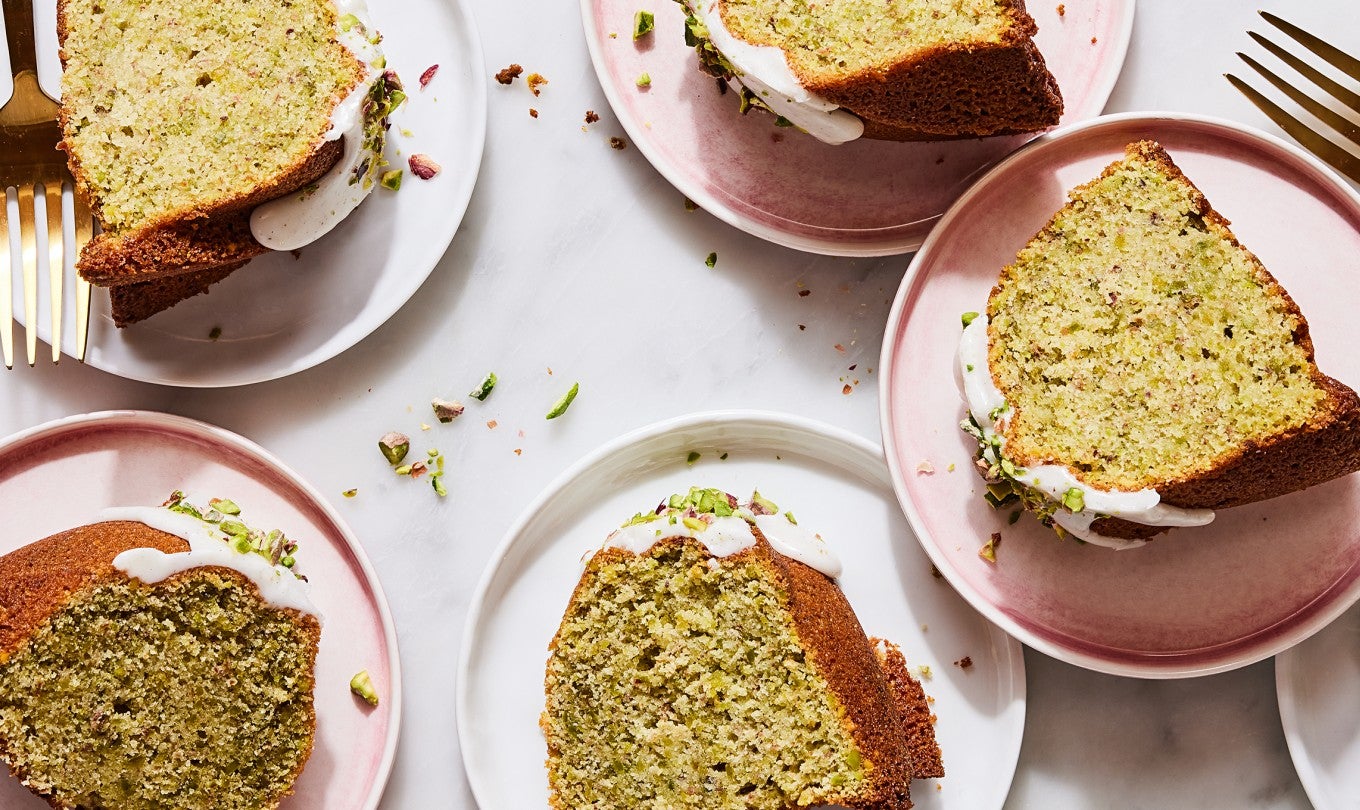 Pistachio Cardamom Pound Cake - For the Love of Gourmet