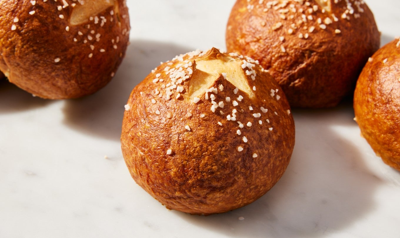 Pretzel Buns Recipe | King Arthur Baking