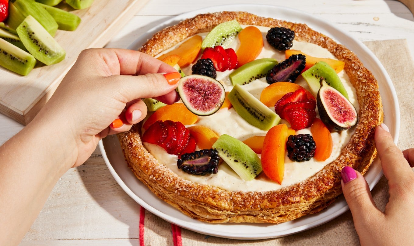 Fresh Fruit “Pizza”