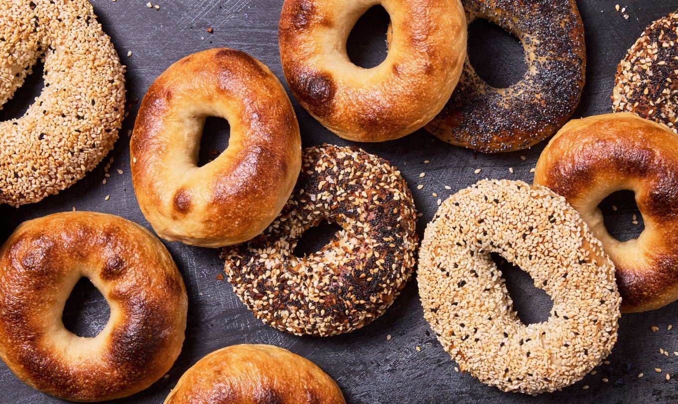 Sourdough Bagels 