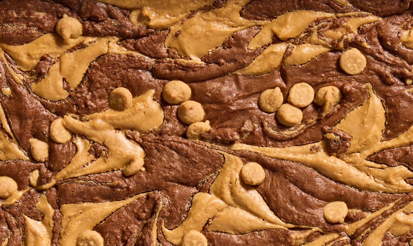 Peanut Butter Brownies 