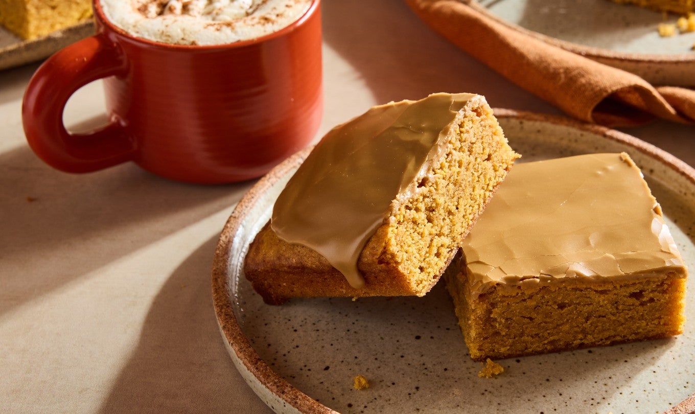 Pumpkin Spice Latte Bars 