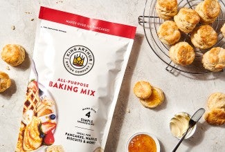 Cut-Out Biscuits made with King Arthur All-Purpose Baking Mix 