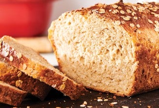 No-Knead Oat Bread 