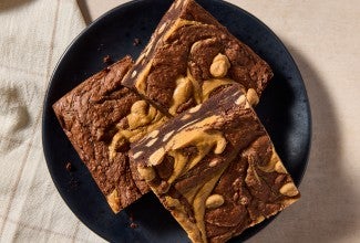 Peanut Butter Brownies 