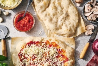 No-Knead Pizza Crust 