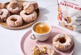 Cake Doughnuts made with All-Purpose Baking Mix