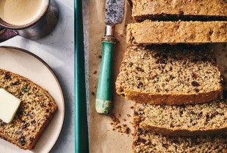 Rye Soda Bread sliced