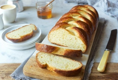 Four-Strand Braided Challah Recipe | King Arthur Baking