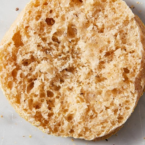 Sliced English muffin - select to zoom