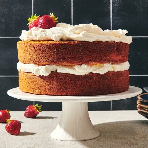 Victoria sandwich cake - select to zoom