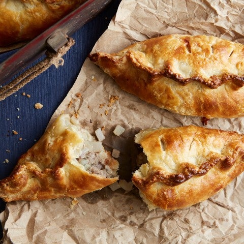 Cornish pasties - select to zoom