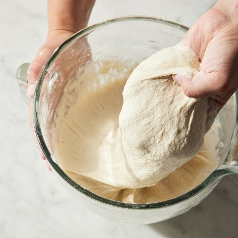 Ciabatta dough - select to zoom