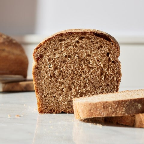 Whole wheat sandwich bread - select to zoom