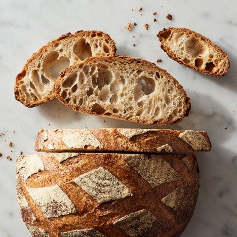 Sliced Sourdough Bread - select to zoom