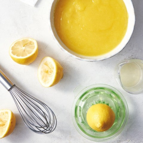 Lemon curd - select to zoom