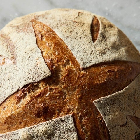 Sourdough bread close-up - select to zoom