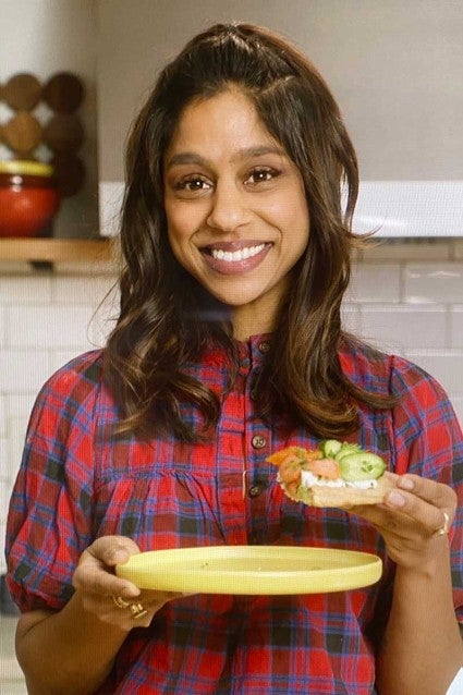 Samantha in the kitchen