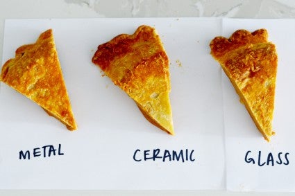The baking trials: From metal to glass to ceramic, how does your pie pan  affect your crust?