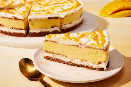 Mango Ice Cream Cake