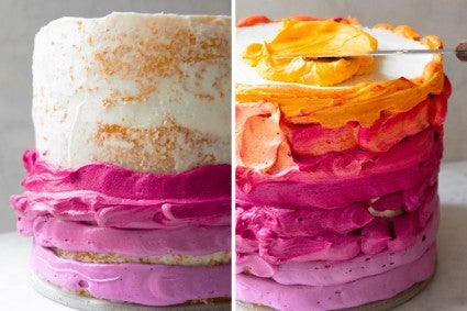 Ombre Cake Dripping With Chocolate - From Scratch with Maria Provenzano