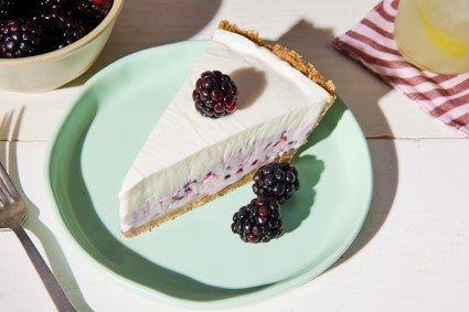 Frozen Yogurt Pie Without the Shake 