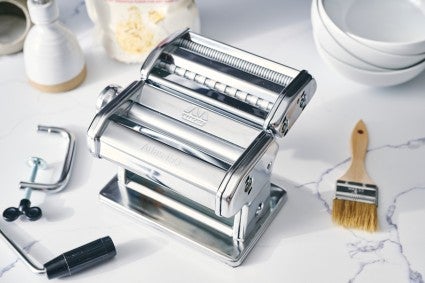 Pasta maker, ready to be cleaned